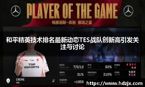 和平精英技术排名最新动态TES战队创新高引发关注与讨论